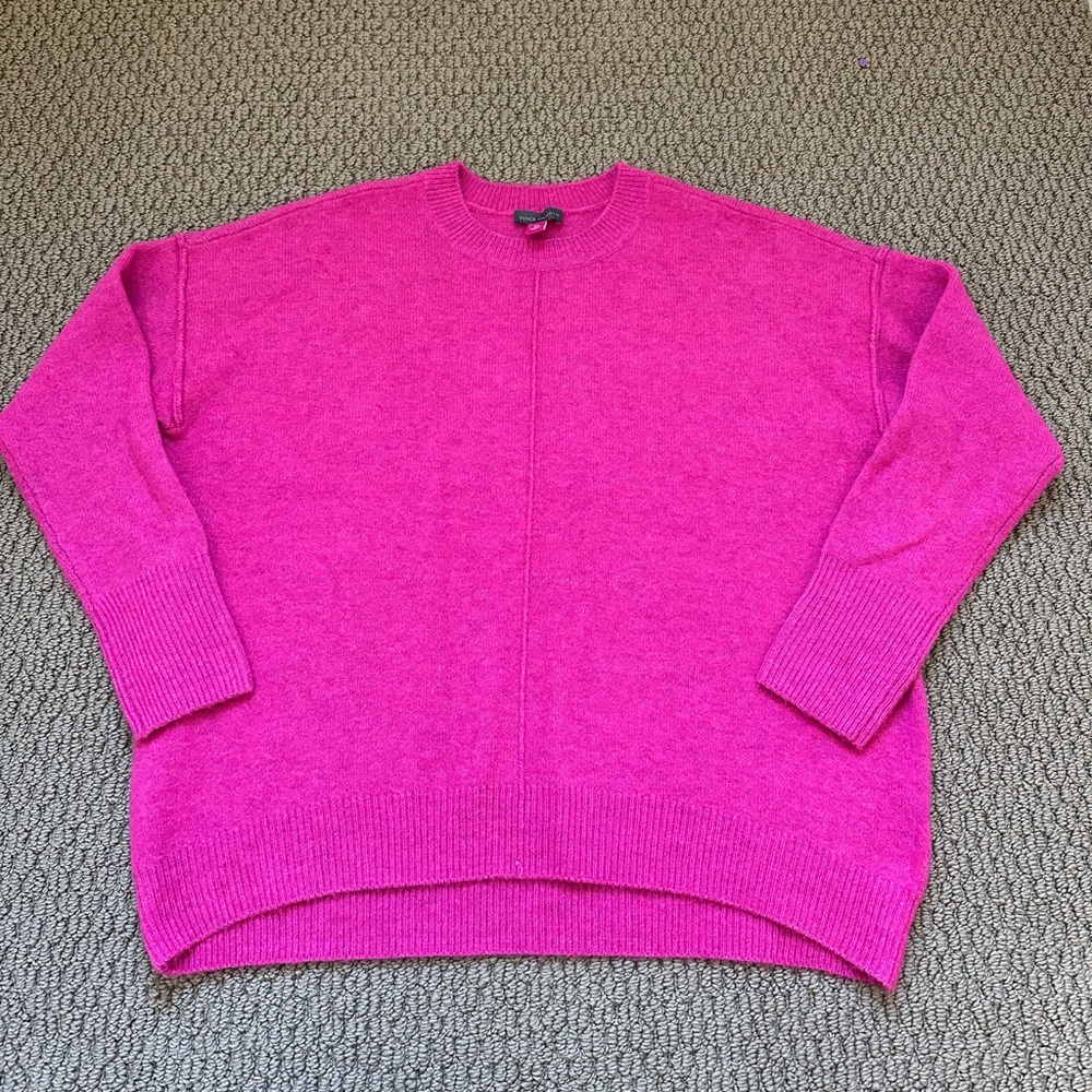 Vince Camuto Sz XS Hot Pink Sweater EUC